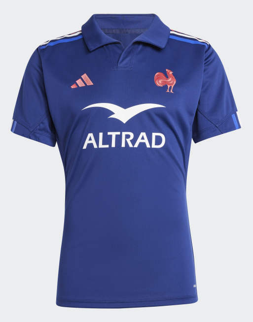 adidas Performance - France - Mørkeblå hjemmebane-rugbyjersey, 3 af 4