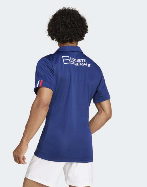 adidas Performance - France - Mørkeblå hjemmebane-rugbyjersey, 4 af 4