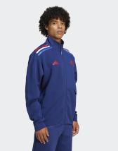adidas Originals Waffle basketball track top in black | ASOS