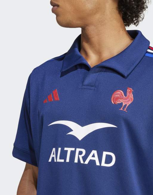 adidas performance - Frankrijk rugby - Thuisshirt in donkerblauw, 2 van 4