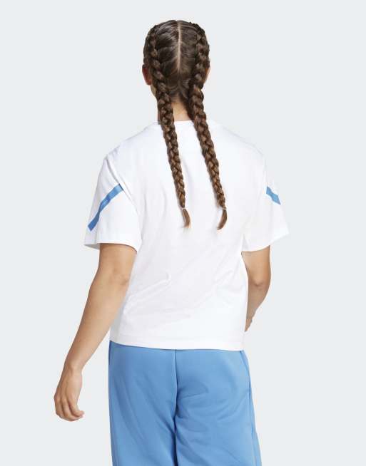 adidas performance - Frankrijk - T-shirt in wit, 2 van 4