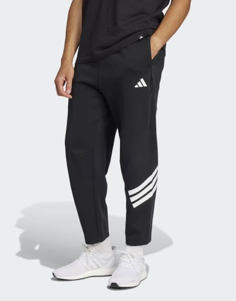 adidas performance Future icons 3-stripes pocket pants in black - view 1