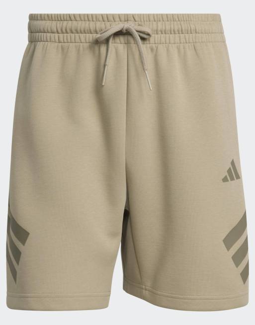 adidas Performance - Future Icons - Neutralfarvede shorts med 3 striber, 4 af 4