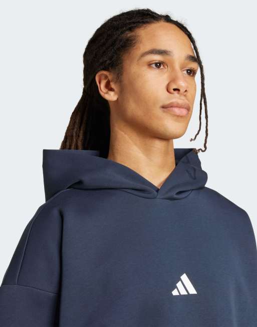 adidas Performance - Future Icons - Sweat à capuche à 3 bandes - Encre aurore, 4 de 5