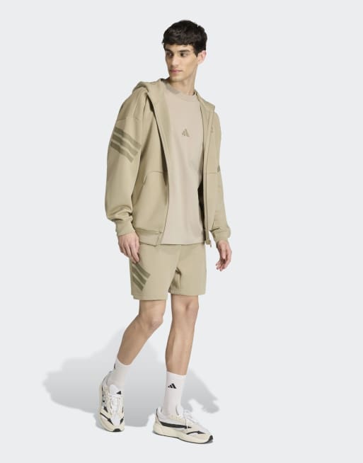adidas Performance – Future Icons – Szorty z 3 paskami w kolorze neutralnym, 3 z 4