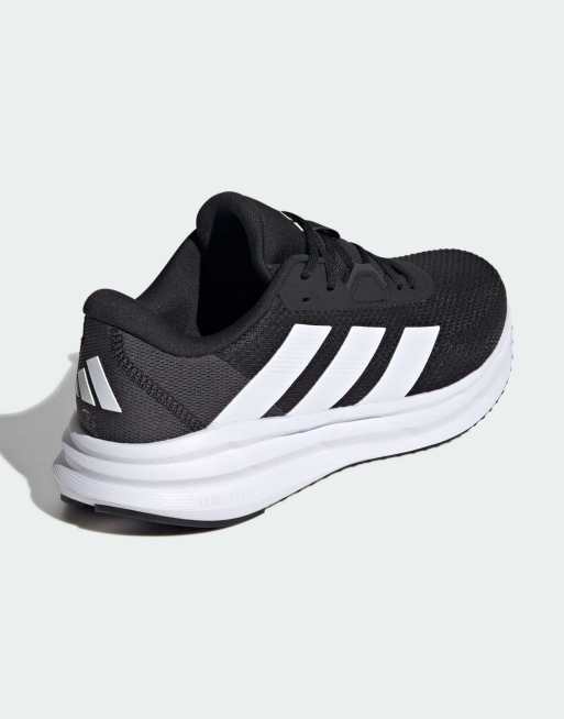 adidas performance – Galaxy 7 – Czarno-białe buty sportowe do biegania, 4 z 4