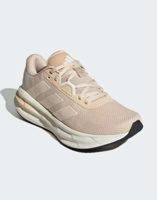 adidas Performance - Galaxy 7 - Laufschuhe in Kristallsand / Wunderweiß /-Rosa