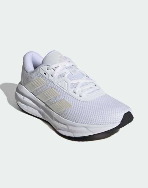 adidas Performance – Galaxy 7 – Laufschuhe in Wolkenweiß / Zero Metalic / C - view 1