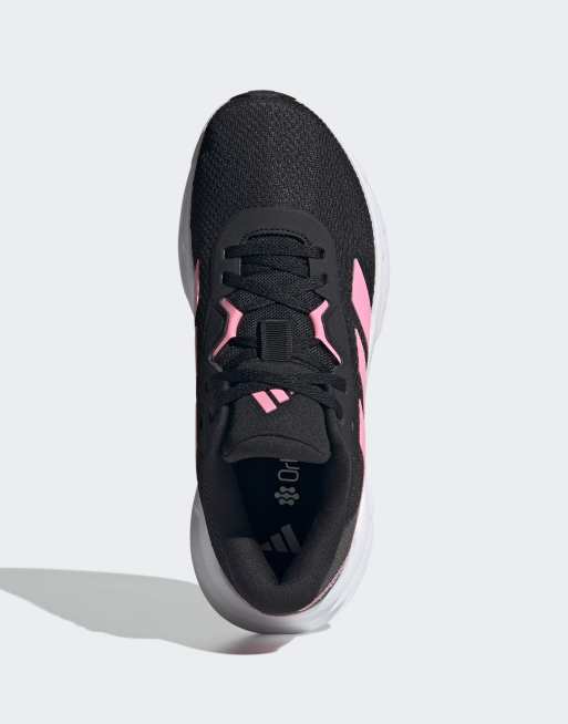 adidas performance – Galaxy 7 – Svarta, rosa och vita löparskor, 2 av 4