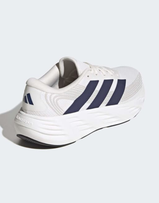 adidas Performance - Galaxy 8 - Zapatillas de deporte blanco nube y azul oscuro para correr, 3 de 4