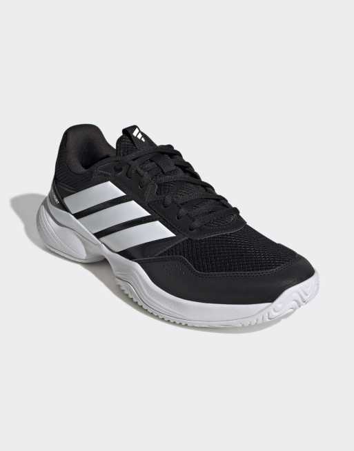 adidas Performance - Gamecourt 3 All Court - Sorte/hvide tennissko