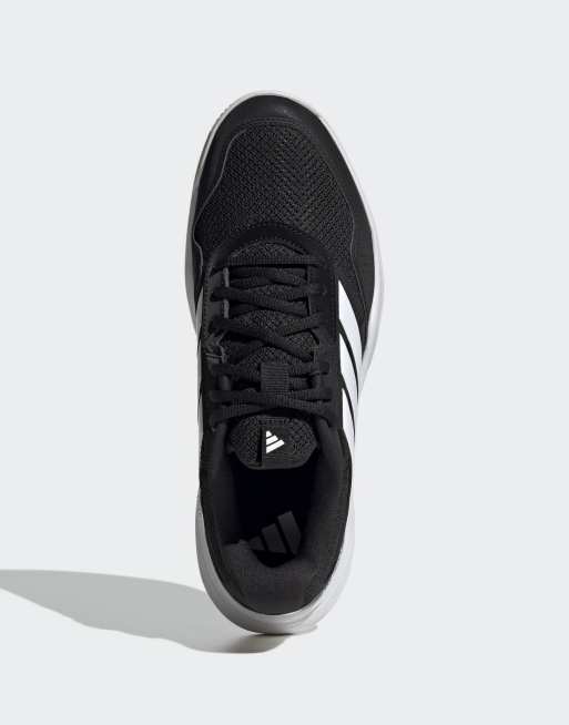 adidas Performance – Gamecourt 3 All Court – Tennisschuhe in Core Black / Cloud White, 2 von 4