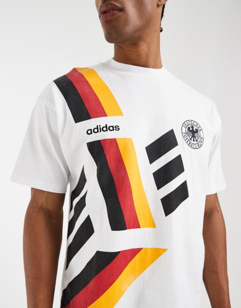 adidas Performance - Germany 1994 - Hvid T-shirt med print - view 1