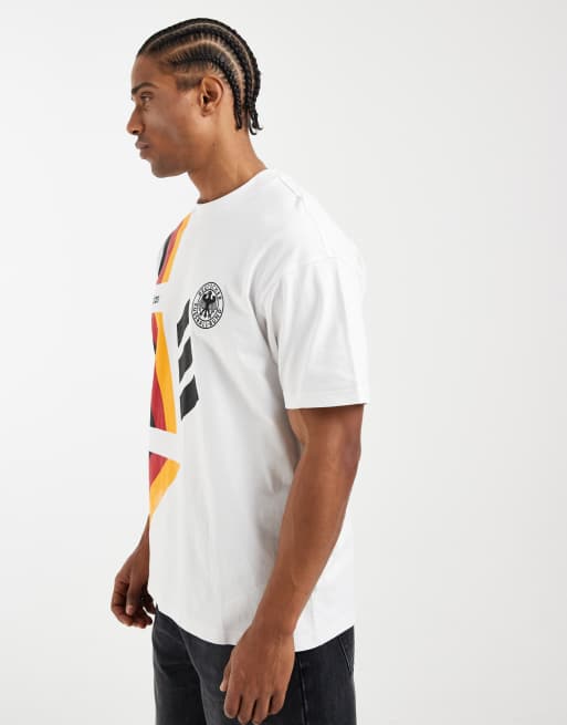 adidas performance Germany 1994 t-shirt in white, 3 of 5