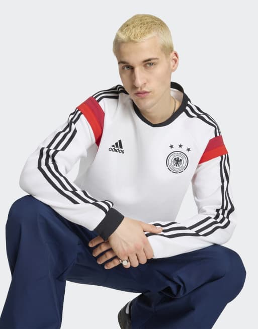 adidas Performance - Germany 2014 - Felpa girocollo bianca, 4 di 4