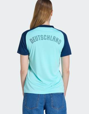 Performance - Germany 26 Away Pre Match - Trikot in Flash Aqua-Blau Blau M