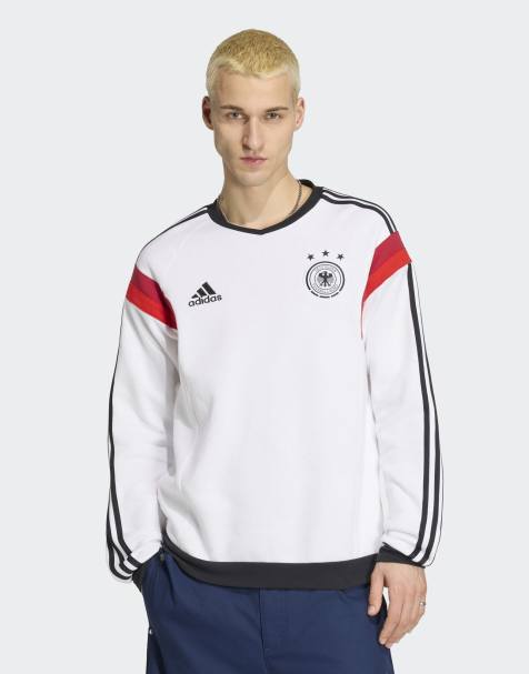 adidas performance Germany crew 2014 sweatshirt in white - view 1