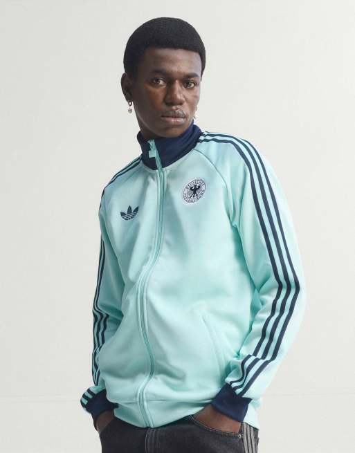 adidas Performance - Germany Originals - Trainingstop in aqua, 4 van 4