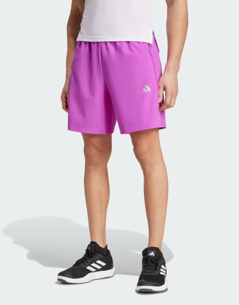 adidas performance - Gym+ - Short de sport à 3 bandes - Violet - view 1