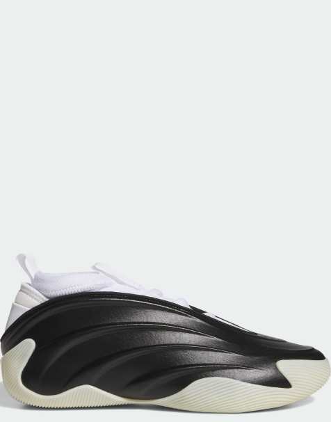 adidas performance Harden volume 9 in black and white - view 1