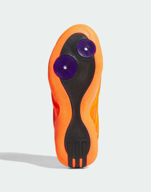 adidas Performance - Harden volume 9 - Orange/sorte sneakers, 2 af 4