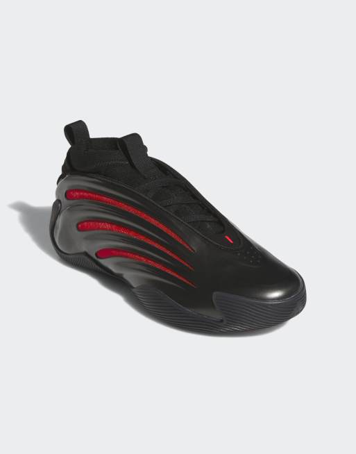 adidas Performance - Harden Volume 9 - Sorte/røde/grå sneakers