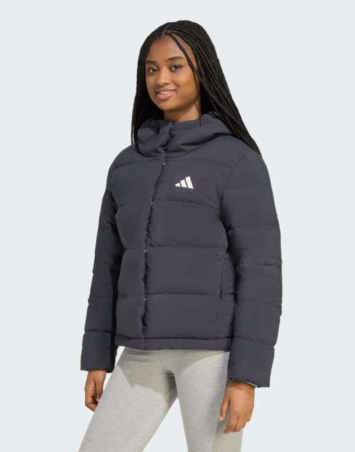 adidas Performance - Helionic Climawarm - Doudoune à capuche - Noir