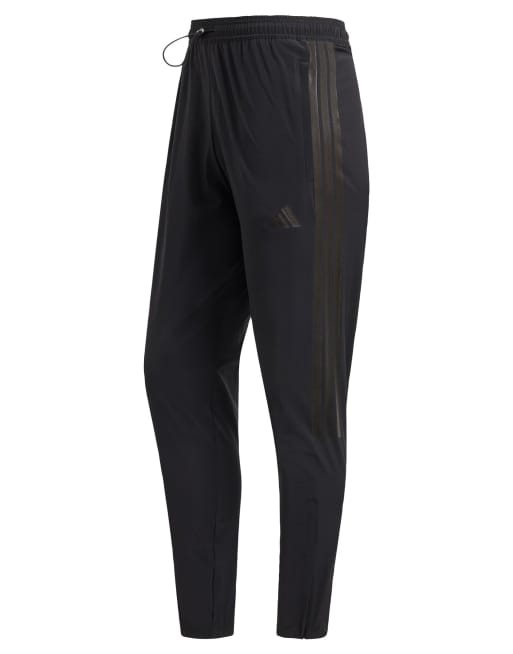 adidas Performance – House of Tiro – Hose in Schwarz/farbig reflektierendem Design, 3 von 4