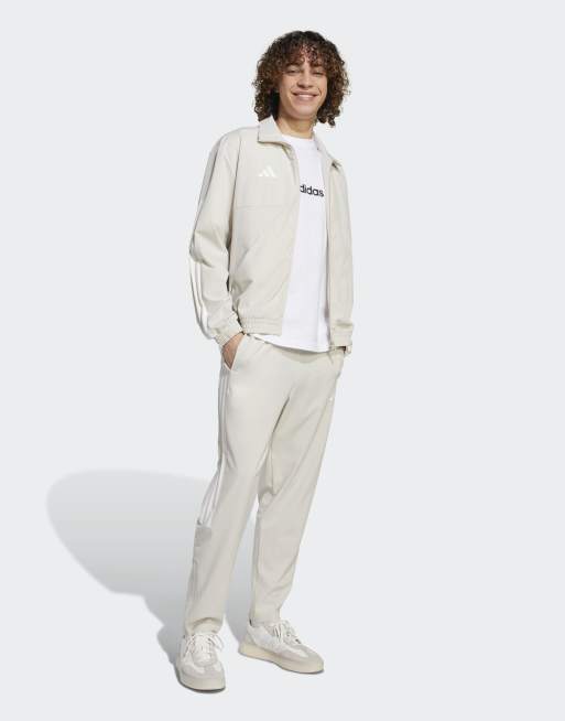 adidas performance - House of Tiro - Pantaloni color alluminio e bianco
