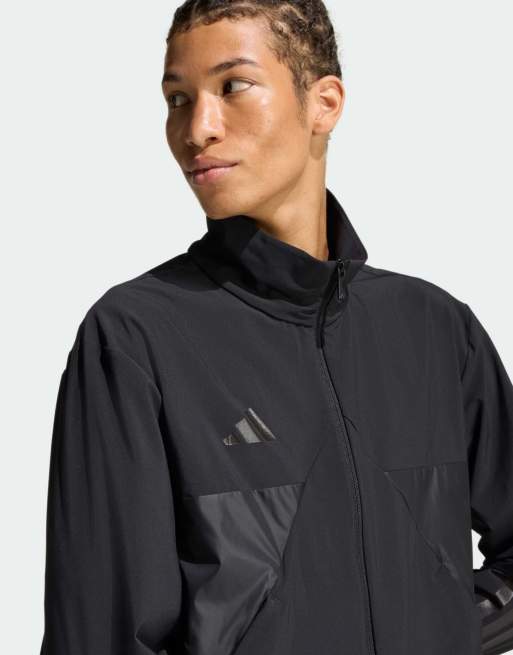 adidas performance House of Tiro track top in black / colored reflective, 5 of 5