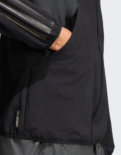 adidas Performance – House of Tiro – Trainingsoberteil in Schwarz/farbig reflektierendem Design, 2 von 5