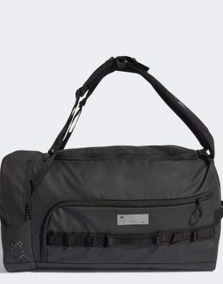 adidas Performance - Hybrid-Beuteltasche in Schwarz / reflektierendem Silber