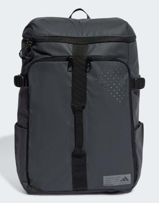 adidas Performance - Hybrid - Rucksack in Carbon/Schwarz-Grau