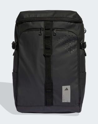 adidas Performance - Hybrid - Rucksack in Schwarz / Silber reflektierend