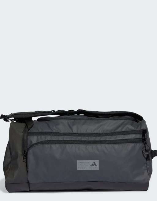adidas performance - Hybride duffeltas in grijs en zwart