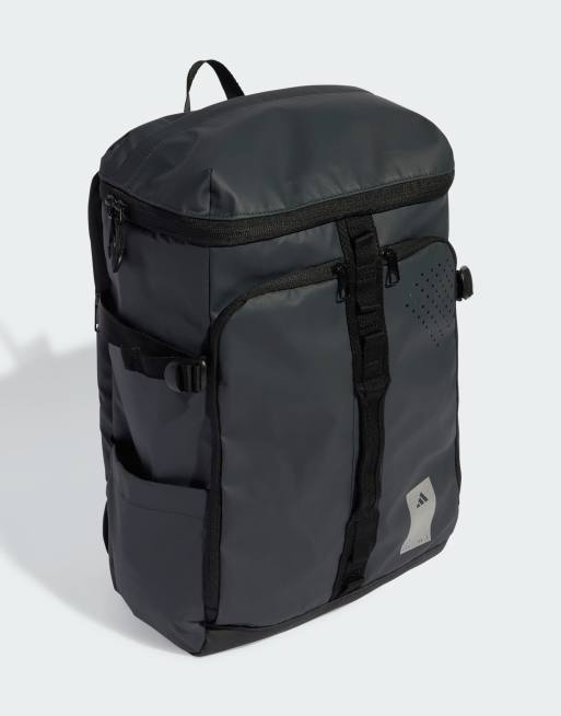 adidas Performance - Hybride rugzak in carbon / zwart / reflecterend zilver, 2 van 3