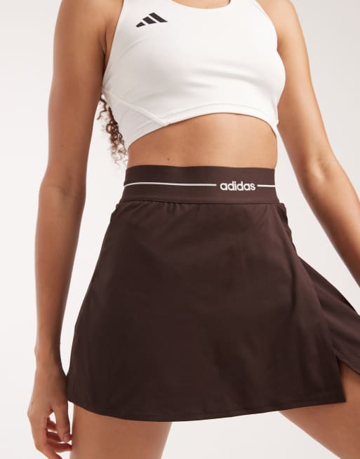 adidas Performance – Hyperglam – Skort in Aurora Coffee, 2 von 5