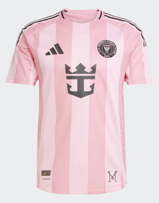 adidas Performance - Inter Miami CF - Maillot de football 25/26 Messi domicile - Rose franc, 3 de 4