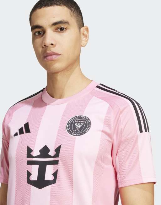 adidas Performance - Inter Miami CF - Maillot de football 25/26 domicile - Rose franc, 4 de 4