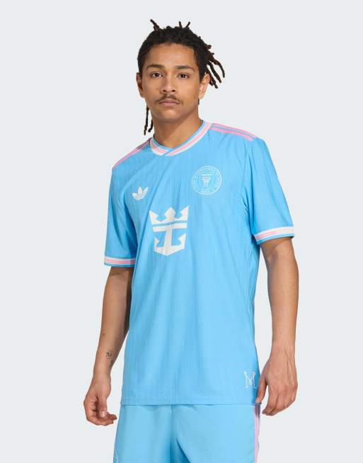 adidas Performance - Inter Miami CF 2025/26 - Troisième maillot de football Messi - Bleu