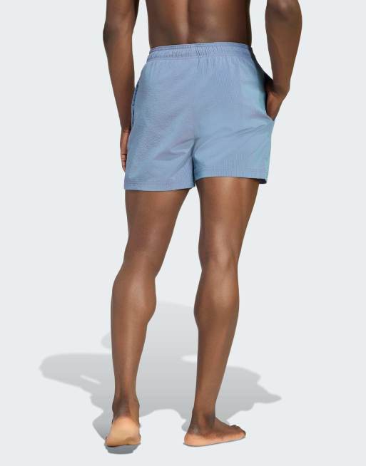adidas Performance – Iridescent – Bläckblå badshorts i bäckebölja, 5 tum, 3 av 5