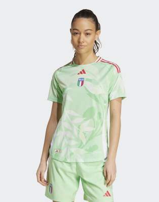 adidas performance - Italy 25 (Damenmannschaft) Authentic - Auswärts-Trikot in Ruhm-Minzgrün