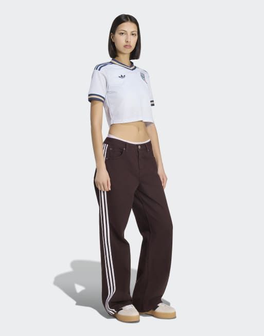 adidas Performance – Italy 26 – Cropped-Auswärtstrikot in Aeroblue, 2 von 5