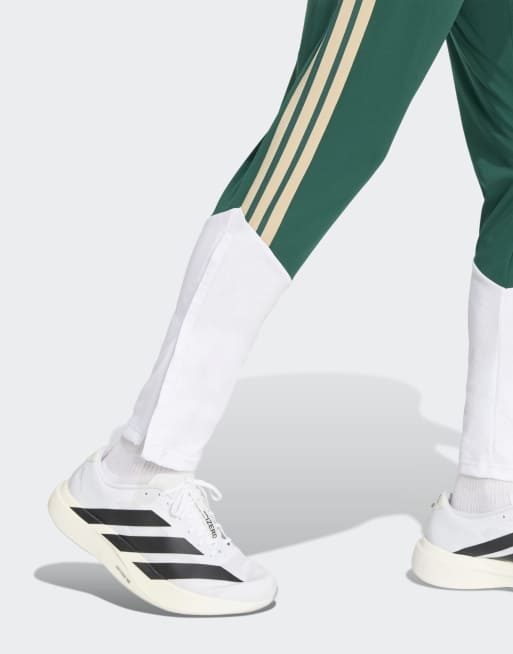 adidas Performance – Italy 26 Tiro – Gröna träningsbyxor i jersey, 3 av 4