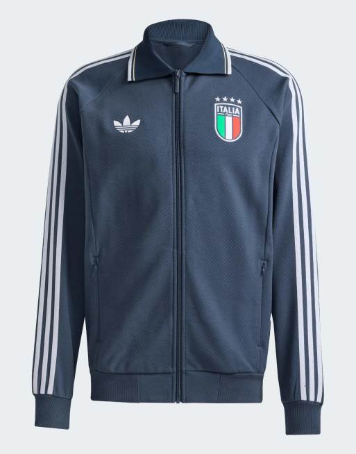 adidas Performance – Italy Away Anthem – Jacke in dunklem Marineblau, 5 von 5