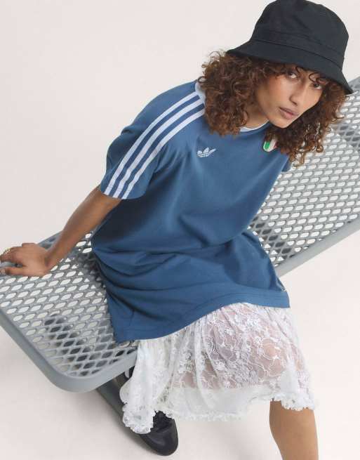 adidas performance Italy originals dress in night marine, 3 of 4