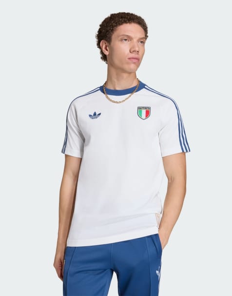 adidas Performance – Italy Originals – Kristallvit t-shirt - view 1