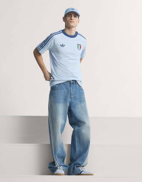adidas Performance - Italy Originals - T-shirt - Bleu aérien - view 1