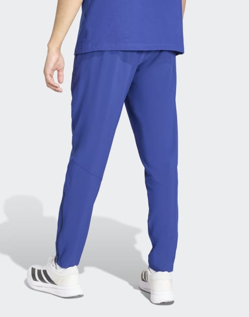 adidas performance Italy Tiro travel pants in victory blue, 4 of 4