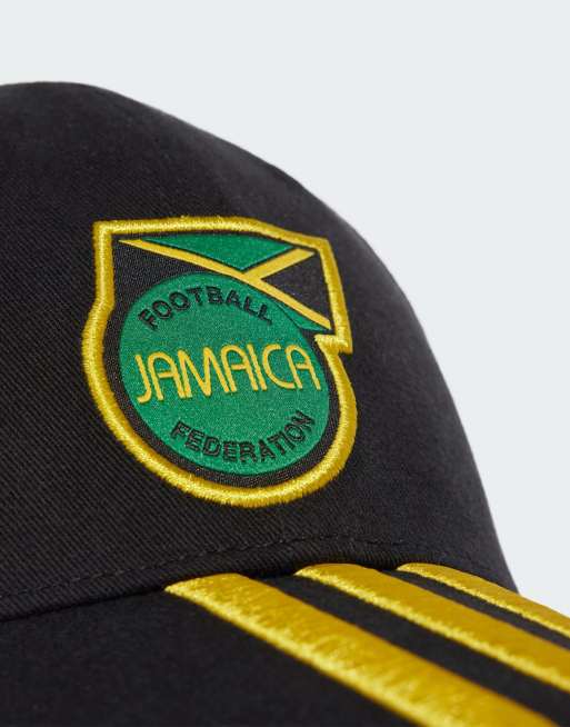 adidas performance Jamaica Away Cappellino con visiera nero ASOS